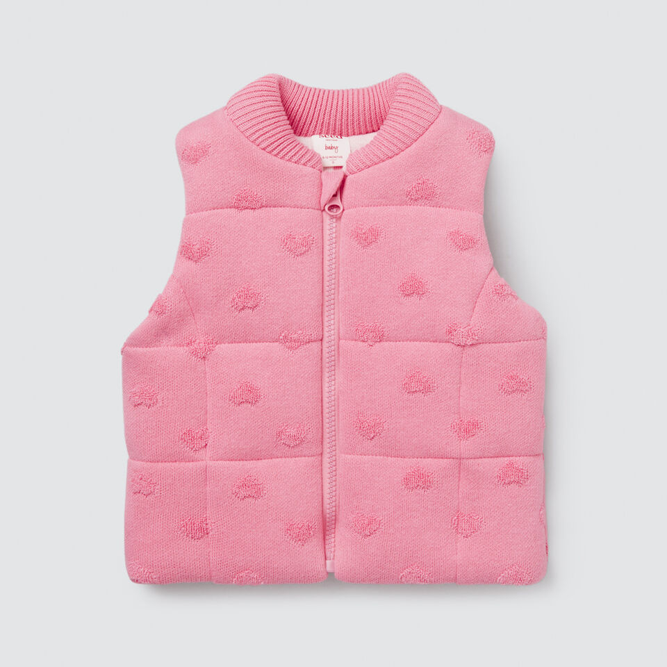 Heart Knit Vest  