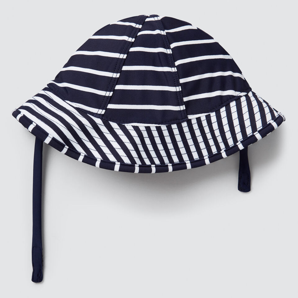 Stripe Swim Hat  