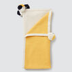 Pom Pom Knit Blanket    hi-res