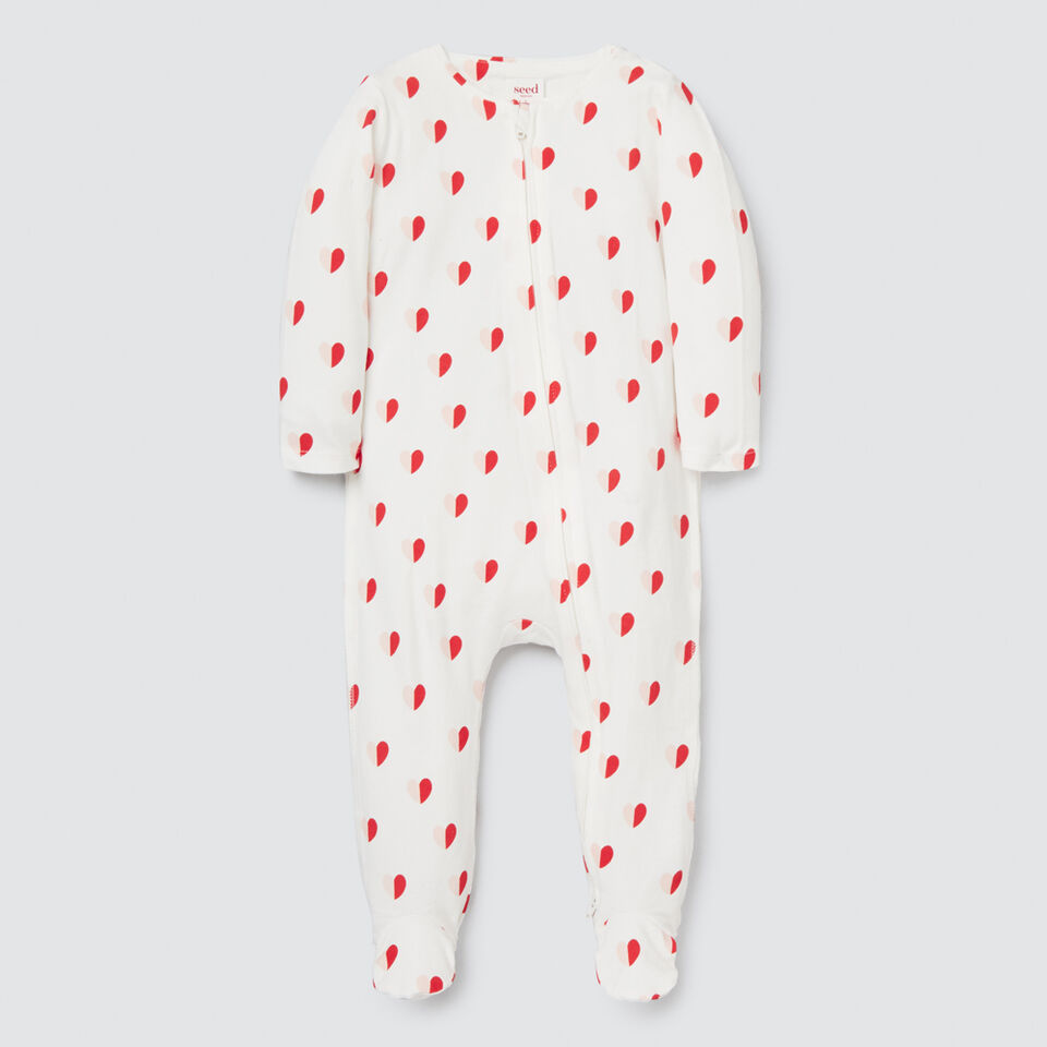 Love Hearts Zipsuits- Available in 00000  