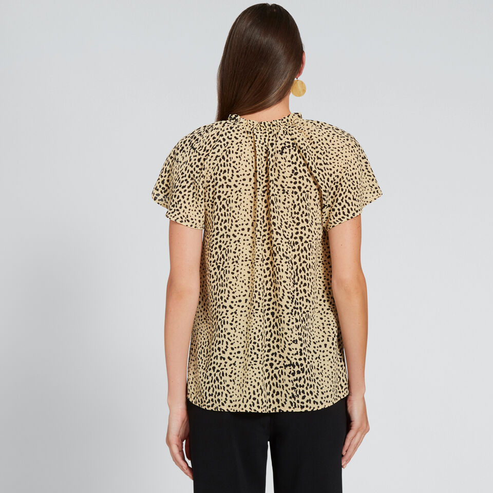 Gathered Neck Top  