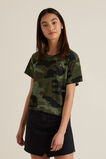 Camo Crop Tee    hi-res