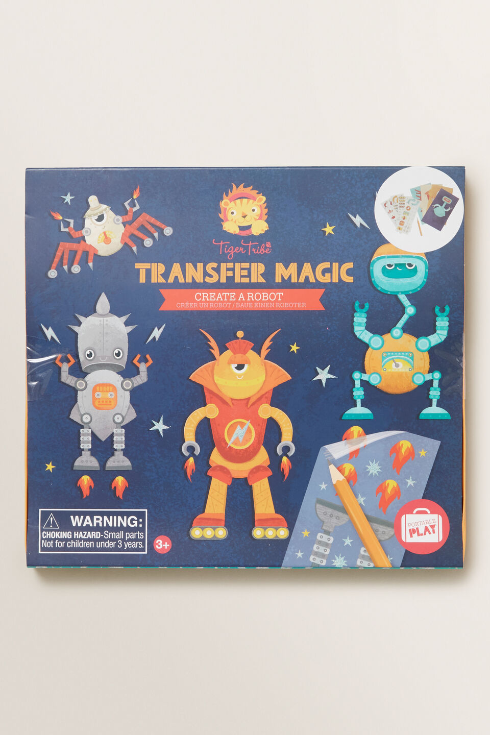 Transfer Magic Create A Robot  