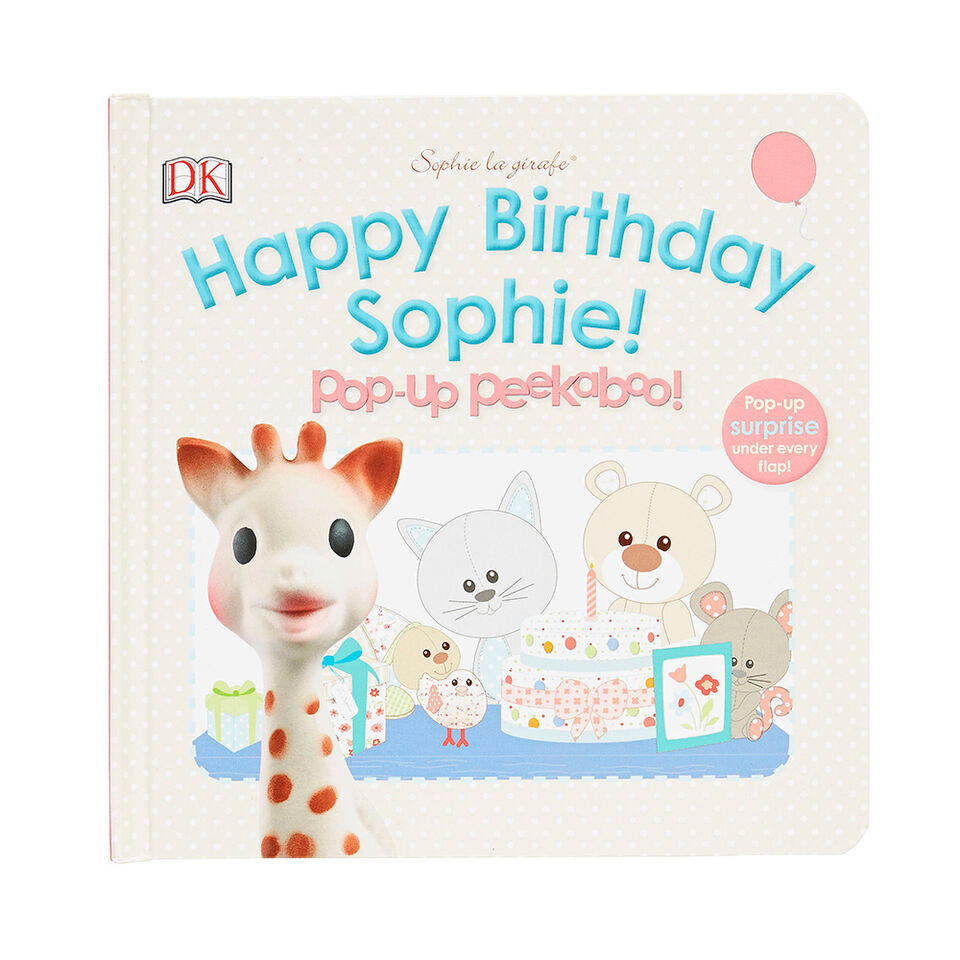 Sophie Peekaboo Happy Birthday Book  