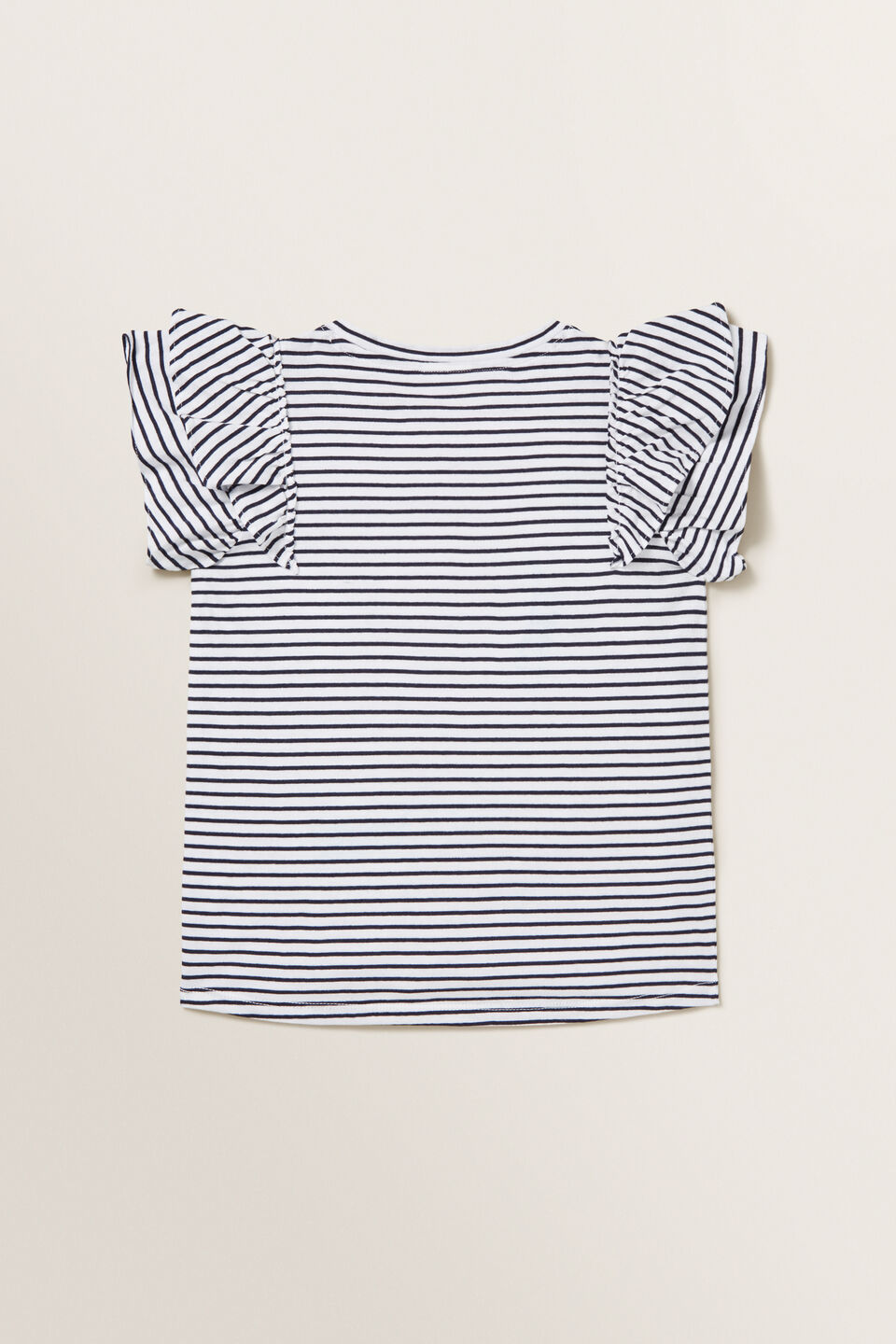 Relaxed Frill Tee  