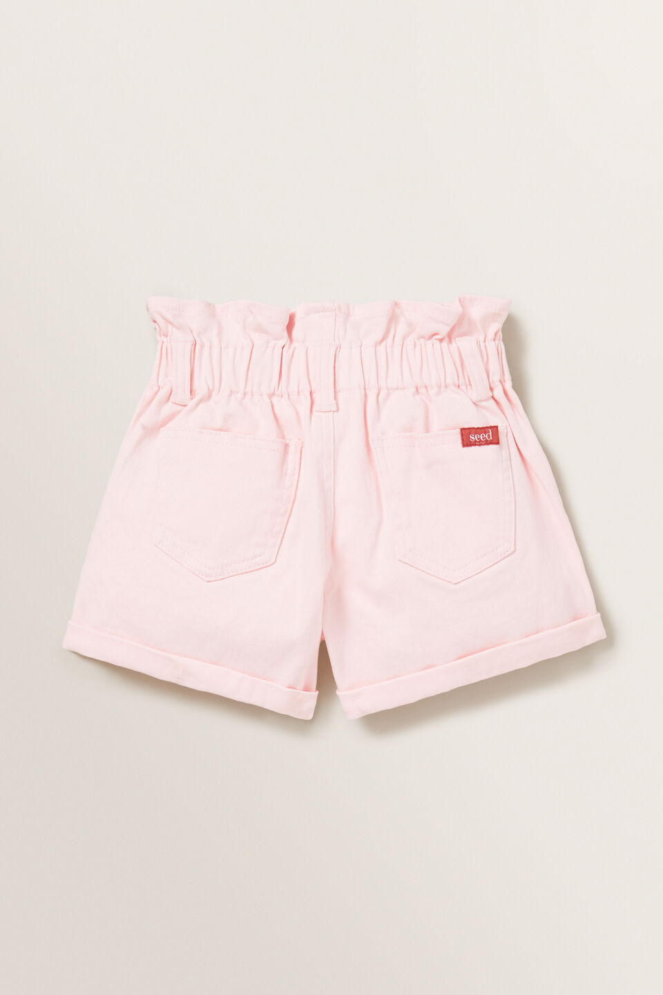 Paperbag Denim Short  