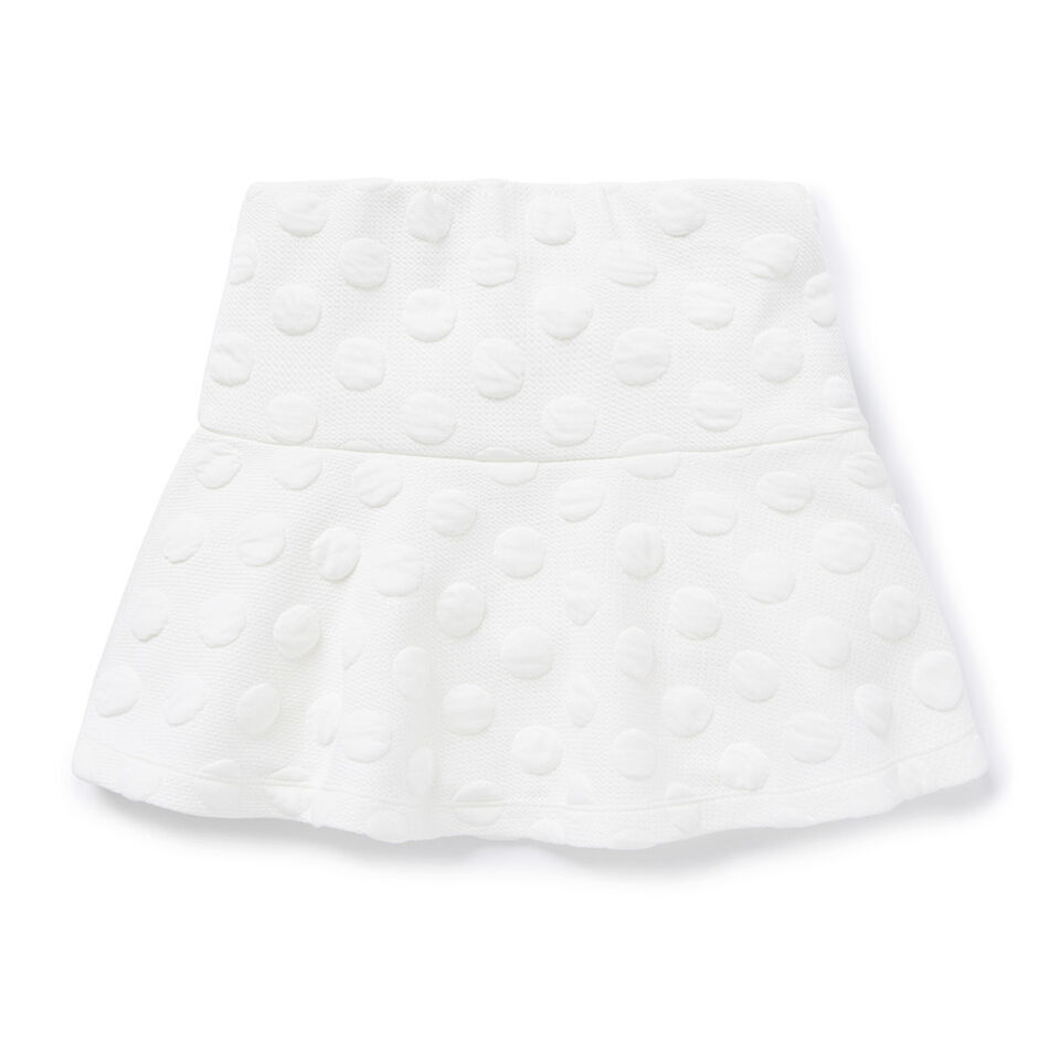 Quilted Spot Skirt  