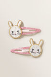 Embroidered Bunny Snaps    hi-res