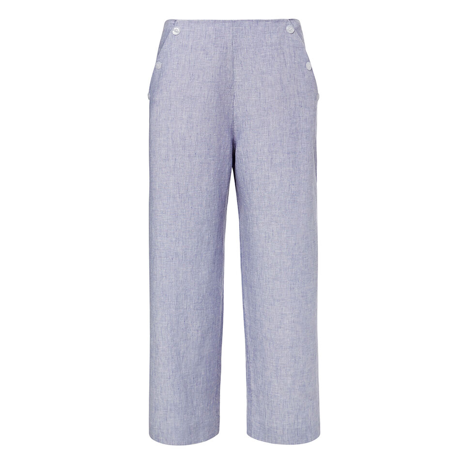 Button Flare Pant  