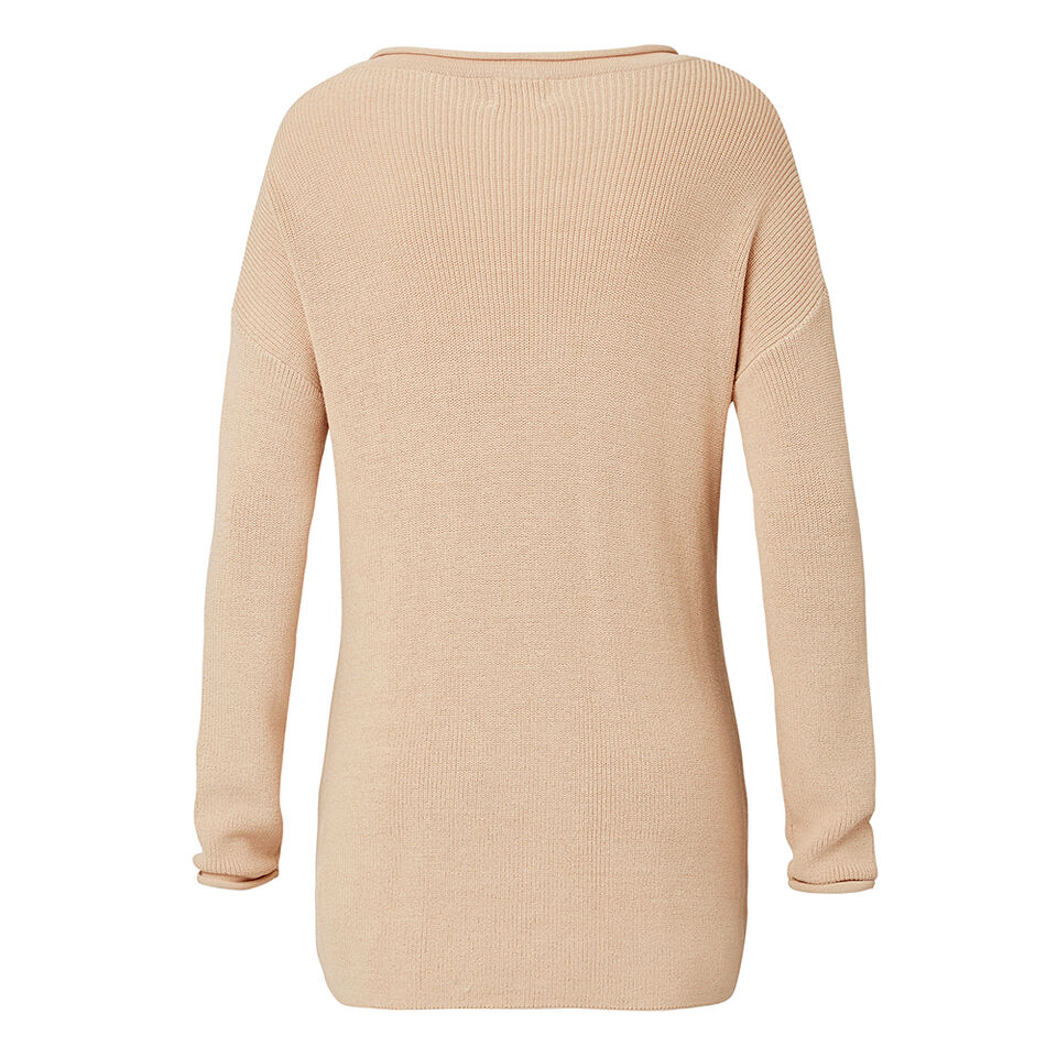 Collection Crepe Buckle Front Sweater  