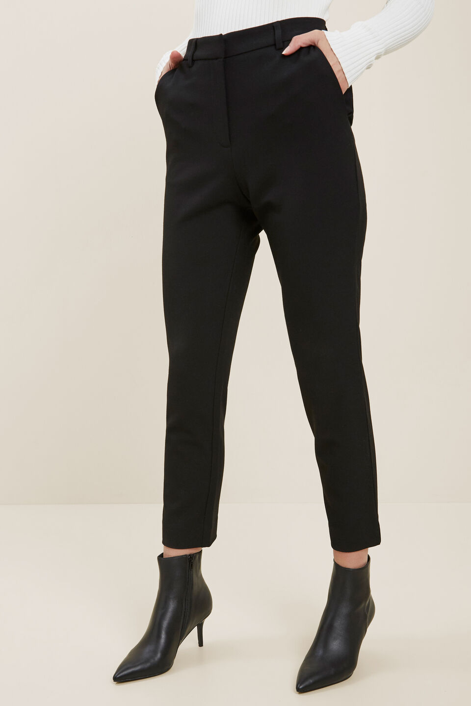 Basic Suit Trouser  Black