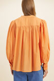 Voile Billow Sleeve Blouse  Dark Apricot  hi-res