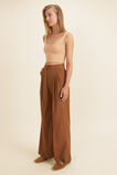 Merino Wool Crop Top  Light Ginger  hi-res