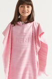 Heritage Terry Poncho  Candy Pink  hi-res