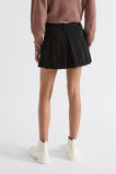 Denim Pleat Skirt  Black Wash  hi-res