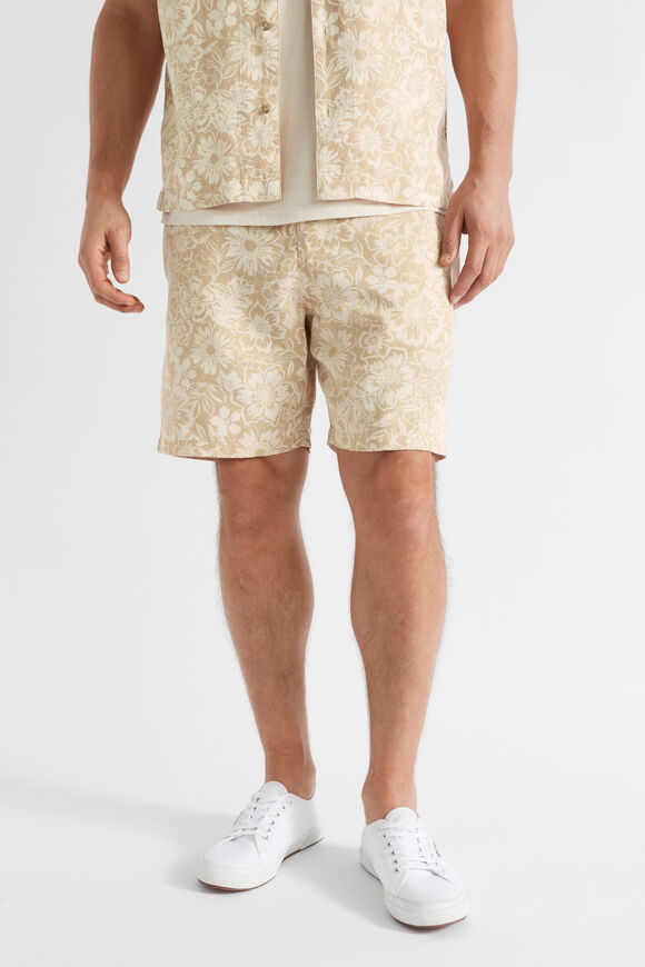 Resort Short  Sand Floral  hi-res