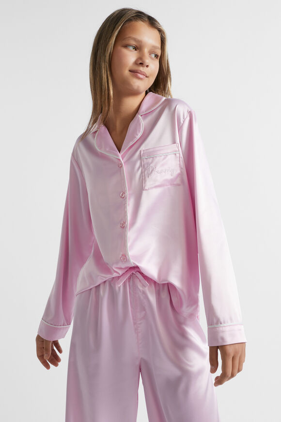 Satin Pyjama  Soft Pink  hi-res