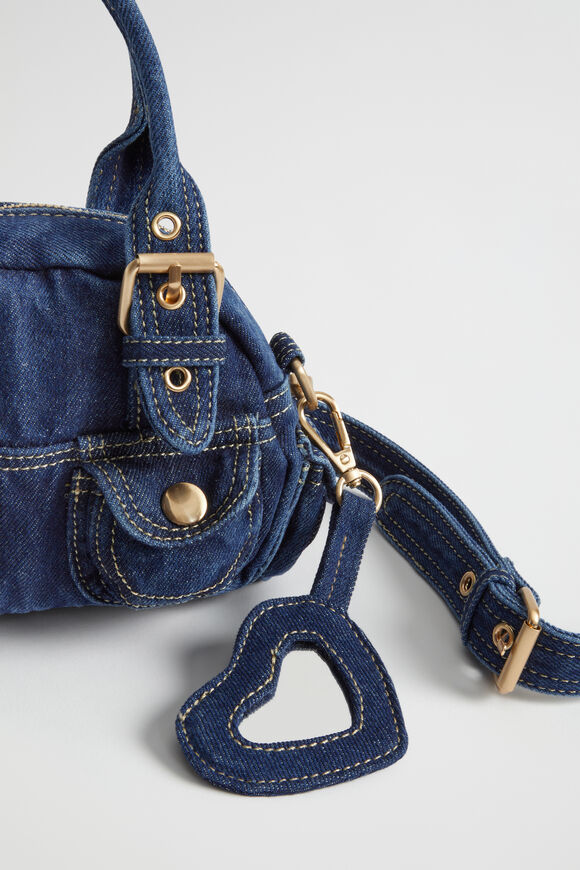 Mini Me Denim Bag  Indigo  hi-res