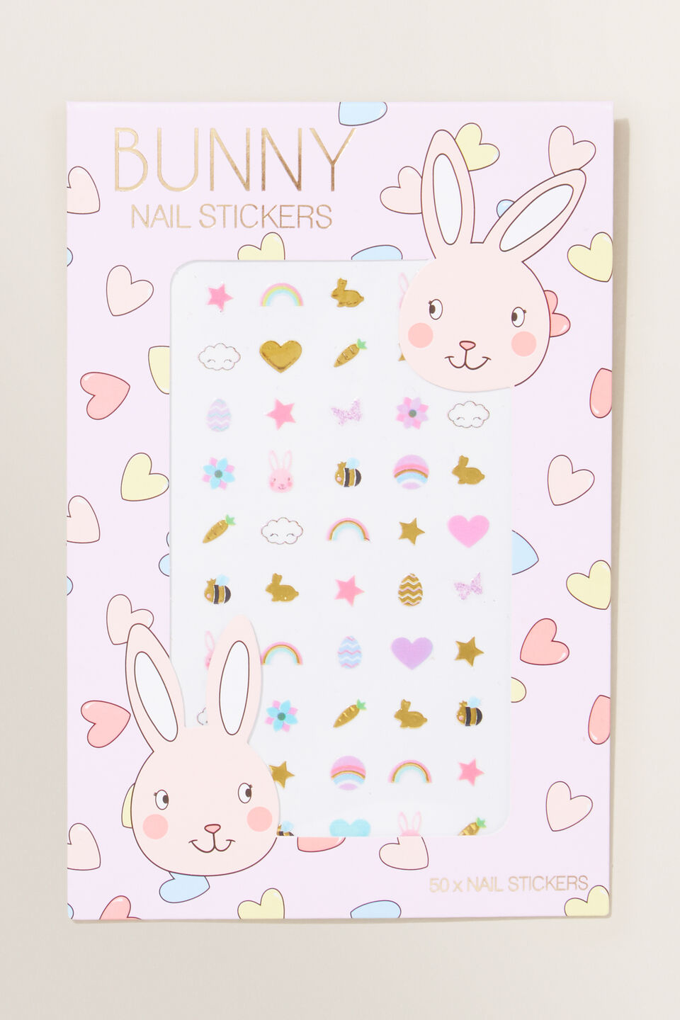 Bunny Nail Stickers  Multi