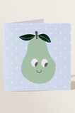 Small Baby Pear Card  Multi  hi-res