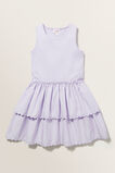 Mini Splice Rib Dress  Violet  hi-res