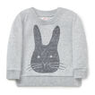 Bunny Face Crew Sweater    hi-res