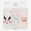 3PK Bunny Socks    hi-res