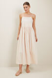 Stripe Voile Maxi Dress  Pale Blossom Stripe  hi-res