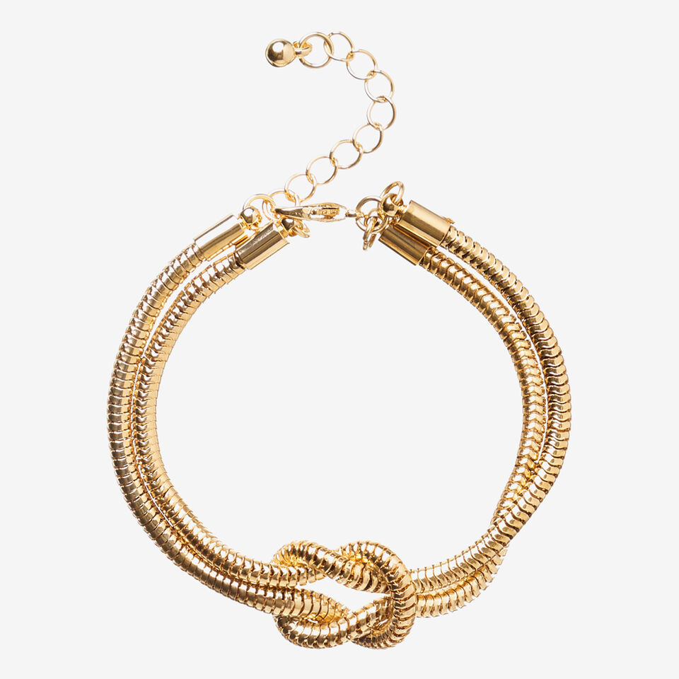 Knot Snake Chain Bracelet  9