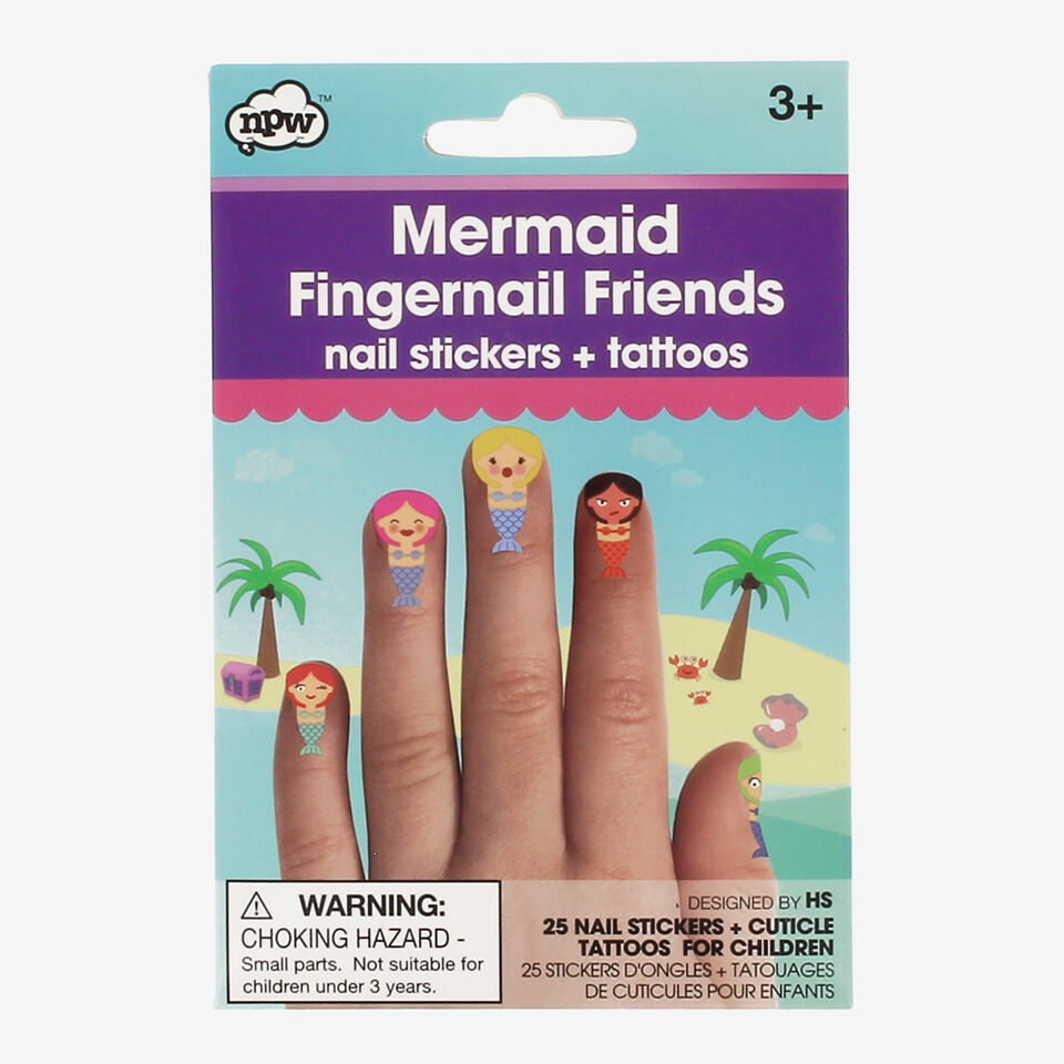 Mermaid Fingernail Friends  