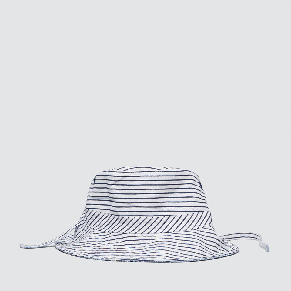 Yachts and Stripes Sun Hat  