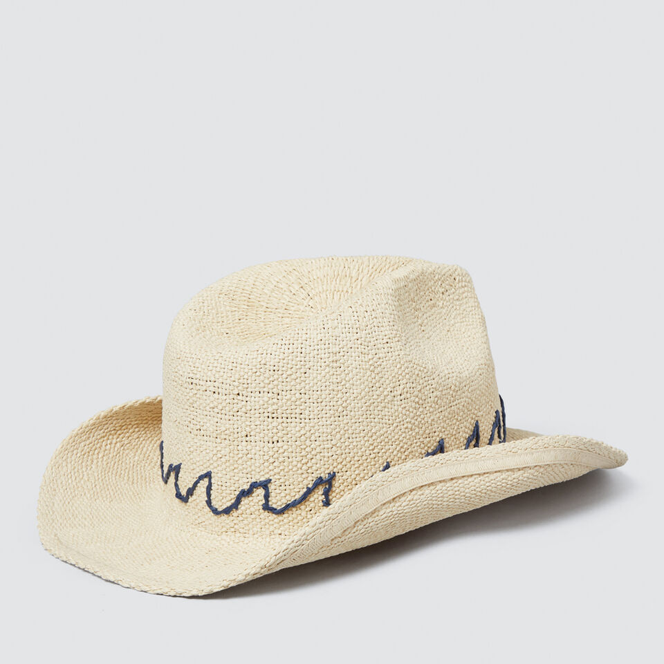 Wave Trim Fedora  