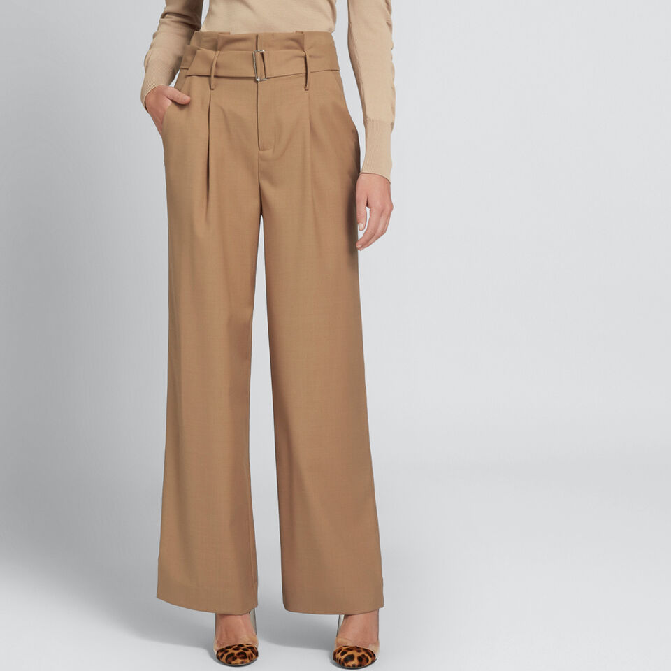 High Waist Belted Pant  