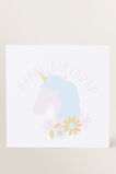 Large Unicorn Card    hi-res