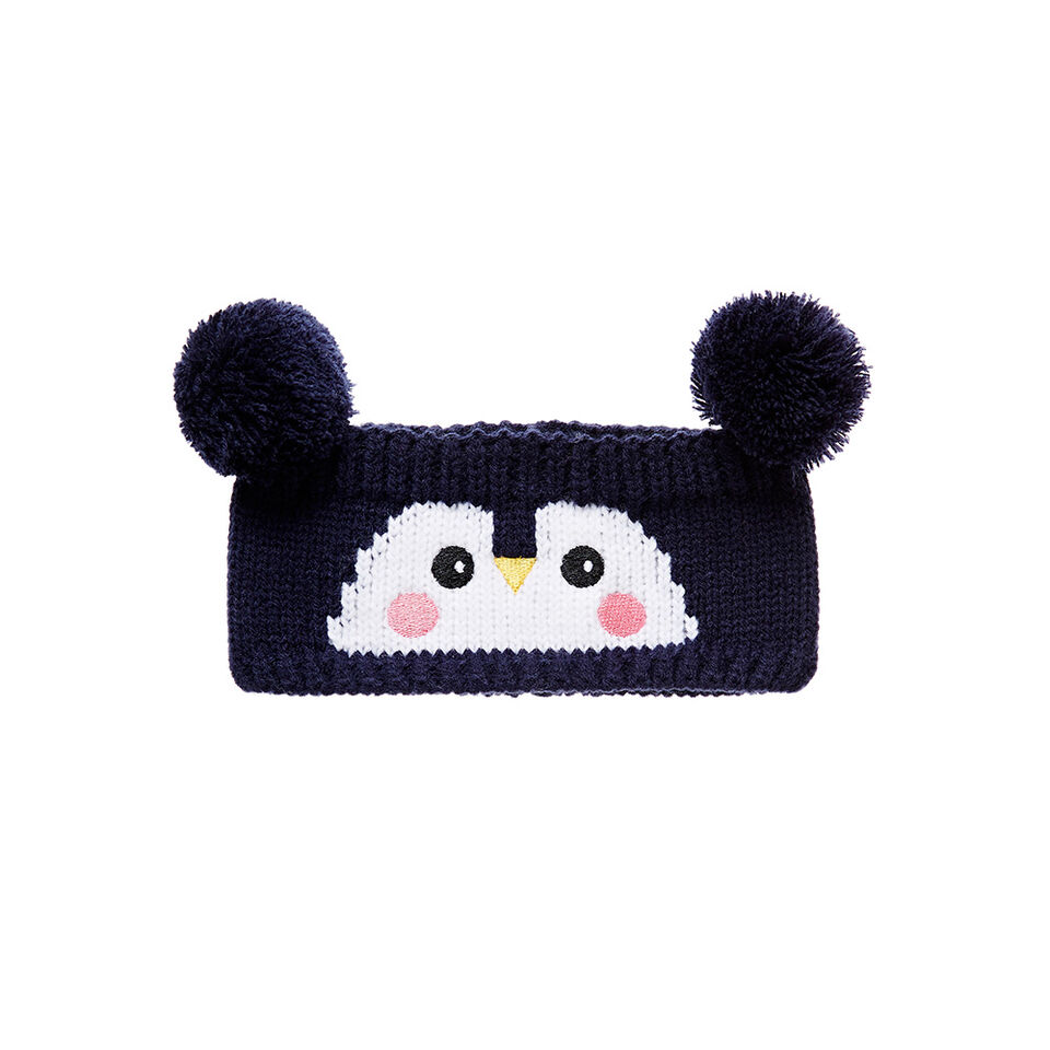 Penguin Knit Headband  