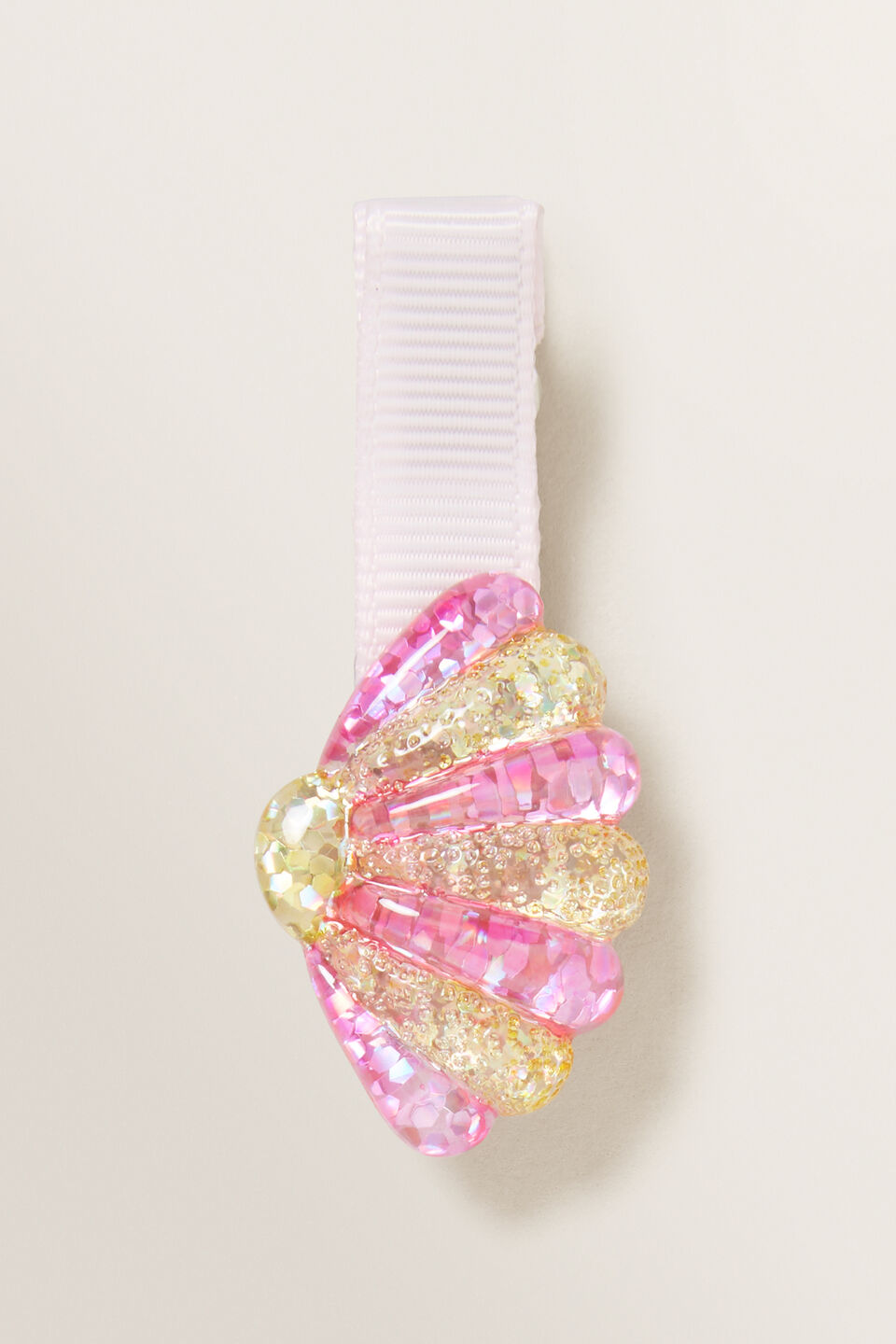 Acrylic Shell Duck Clip  9