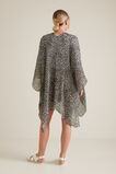Pleated Summer Poncho    hi-res