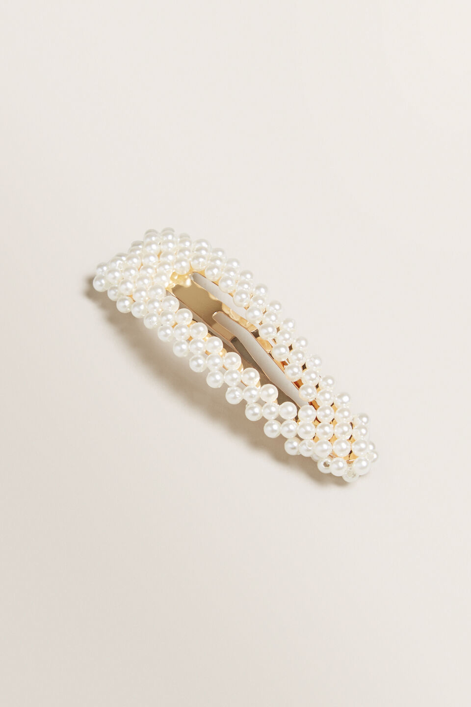 Large Pearl Clip  9
