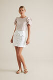 Button Front Mini Skirt    hi-res