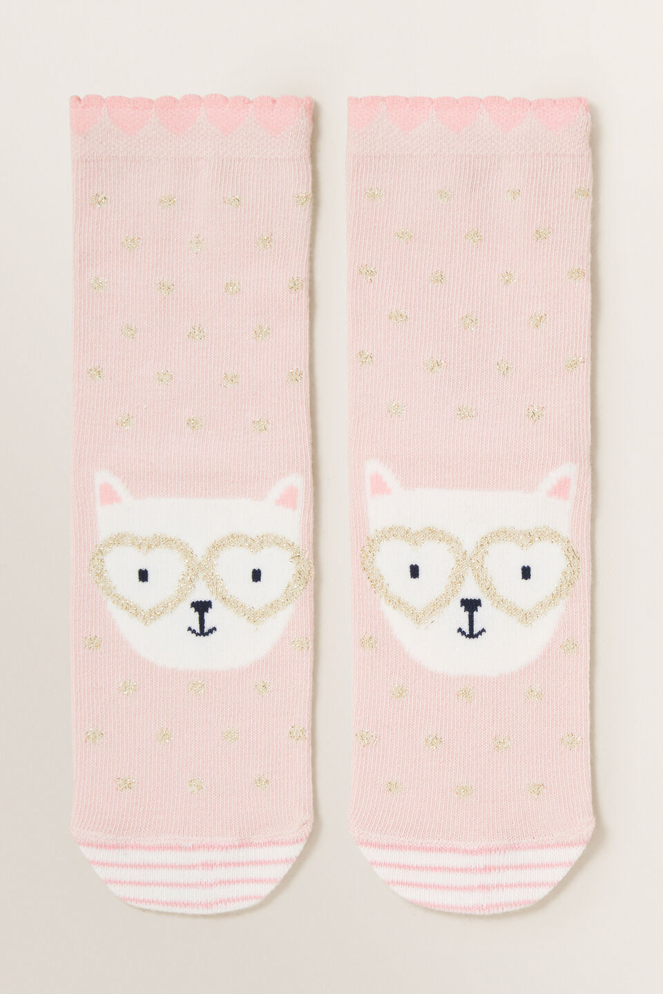 Cat Socks  Marshmallow