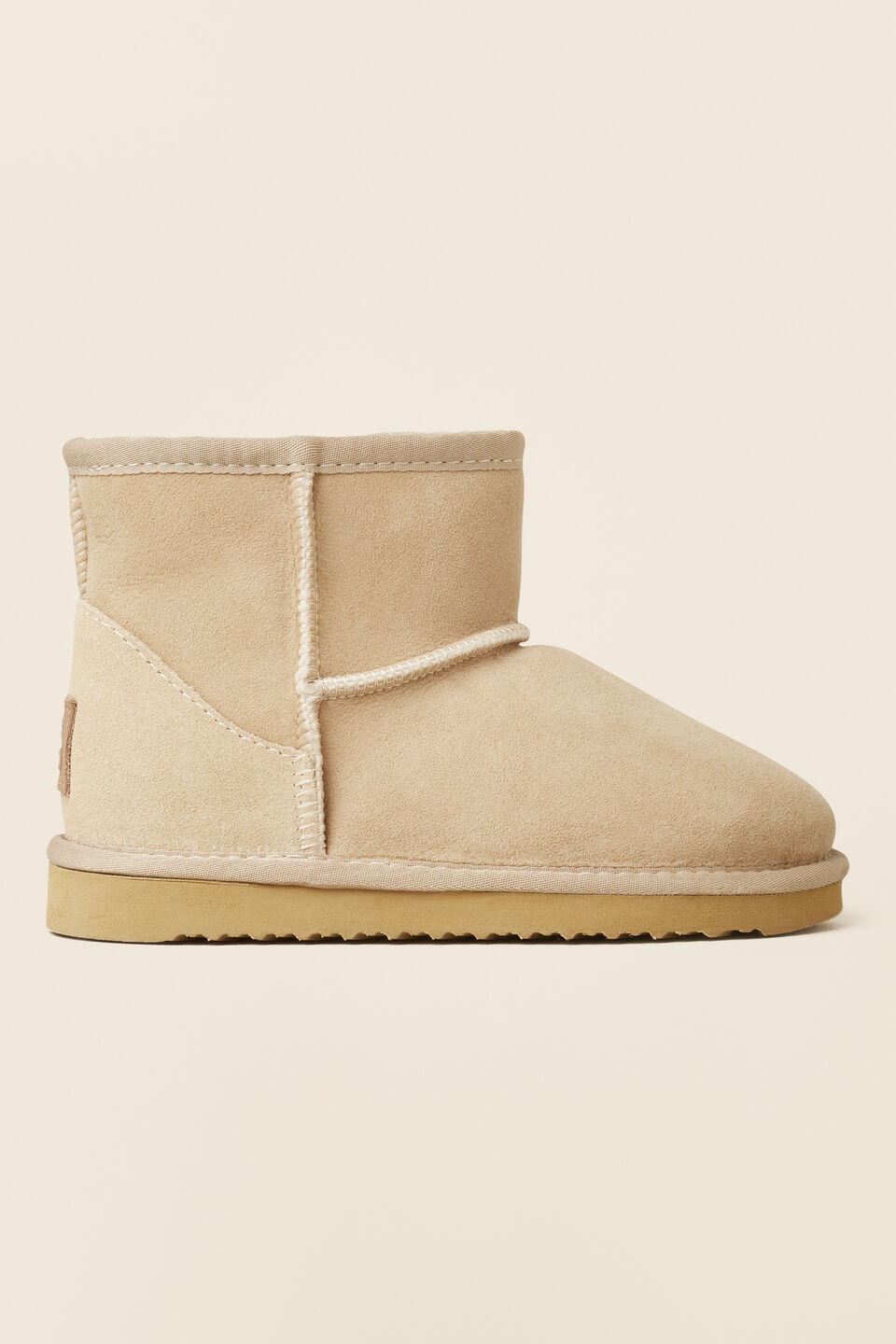 Suede House Boot  Sand