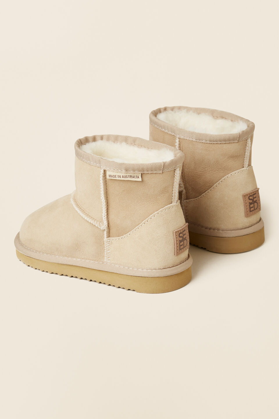 Suede House Boot  Sand