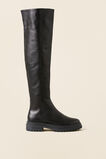 Lara Leather Knee High Boot  Black  hi-res
