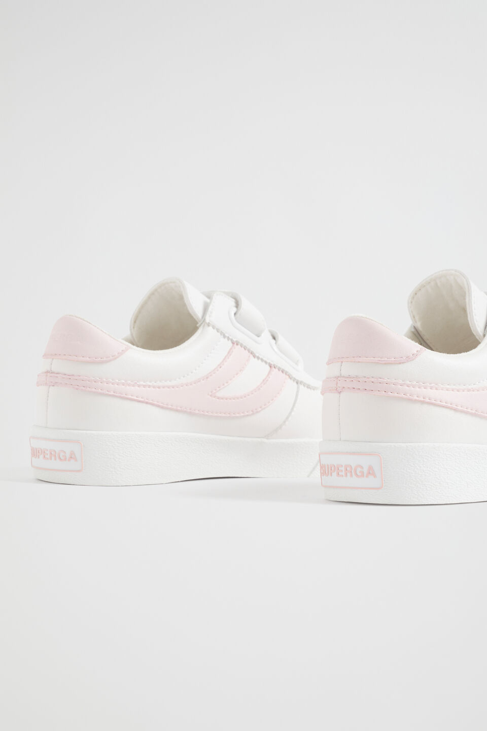 Superga Seattle Strap Sneaker  White Pink