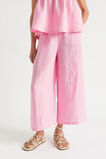 Linen Pintuck Culotte  Soft Orchid  hi-res