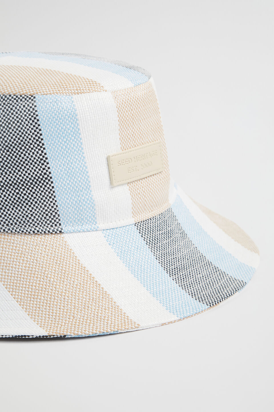 Stripe Bucket Hat  Bluebell Multi