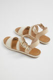 Bree Woven Sandal  Cream Nude  hi-res