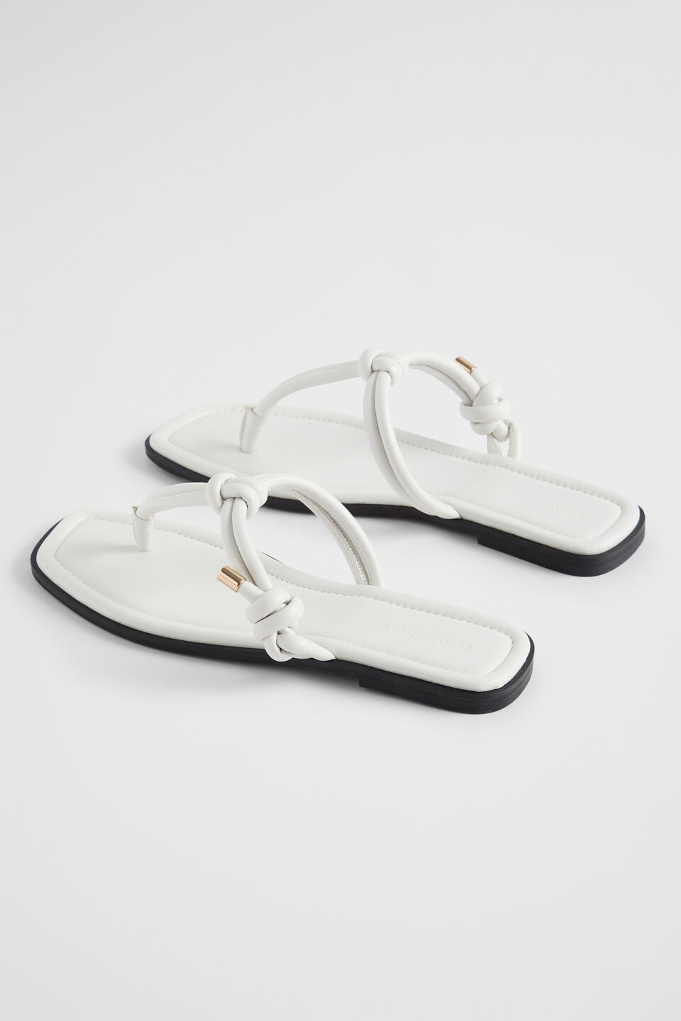 Liora Knot Sandal  White