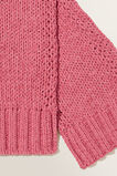Chunky Chenille Scarf  Berry  hi-res