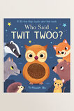 Who Said Twit Twoo Book  Multi  hi-res